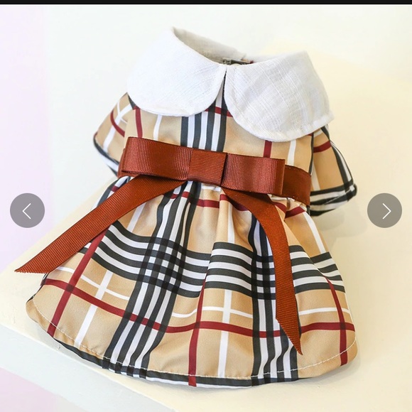 Blue Sky Boutique Other - 💗💗💗HOST PICK!💗💗💗 NWT Plaid Puppy Dog Dress